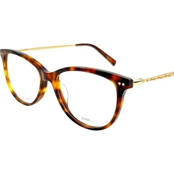 Rebecca Minkoff Gloria 3 Womens Eyeglass Frame 006J Gold Havana